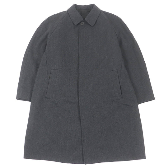 Dunhill Stainless collar coat Outer: 100% wool, Lining: 100% rayon Dark gray mens 52 Used Authentic