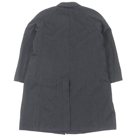 Dunhill Stainless collar coat Outer: 100% wool, Lining: 100% rayon Dark gray mens 52 Used Authentic