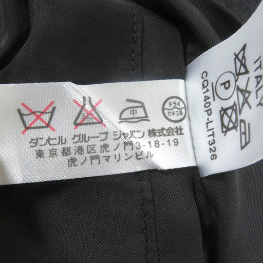 Dunhill Stainless collar coat Outer: 100% wool, Lining: 100% rayon Dark gray mens 52 Used Authentic
