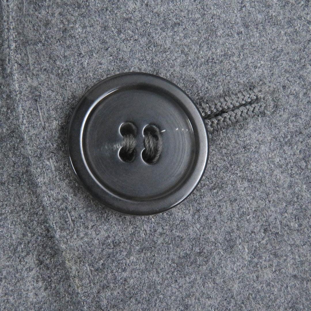 EMPORIO ARMANI suit Outer: 98% wool, Outer: 2% elastane, Lining: 100% cupra, Part: 65% acetate, Part: 35% viscose gray mens 46 Used Authentic
