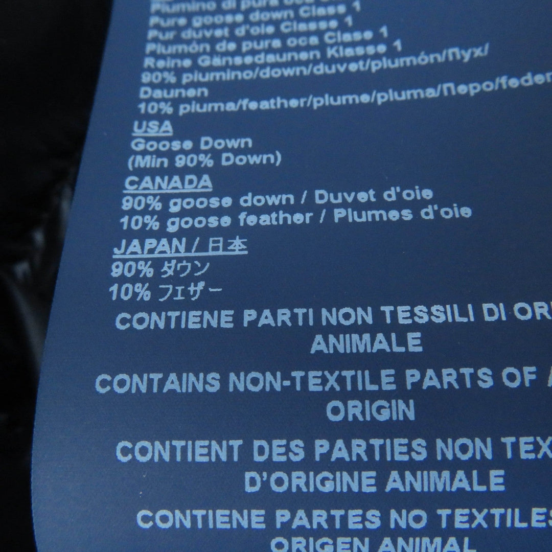 Herno Down vest PI0601DIC Main: 100% nylon, Lining: 100% nylon, Filling: 90% down, Filling: 10% feather Navy ICONICO Iconico Women 38 Used Authentic