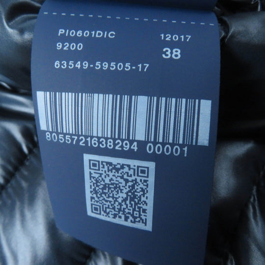 Herno Down vest PI0601DIC Main: 100% nylon, Lining: 100% nylon, Filling: 90% down, Filling: 10% feather Navy ICONICO Iconico Women 38 Used Authentic