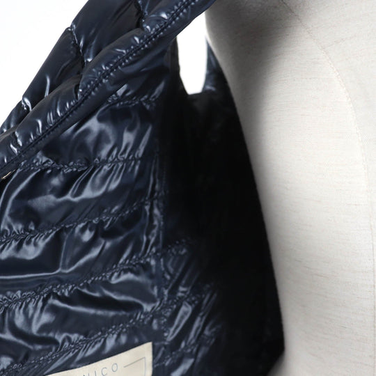 Herno Down vest PI0601DIC Main: 100% nylon, Lining: 100% nylon, Filling: 90% down, Filling: 10% feather Navy ICONICO Iconico Women 38 Used Authentic