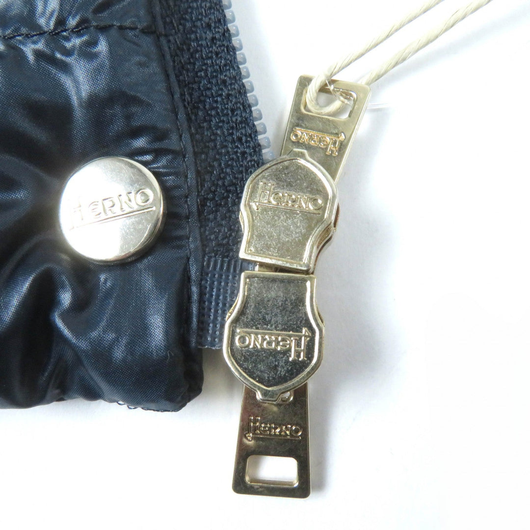 Herno Down vest PI0601DIC Main: 100% nylon, Lining: 100% nylon, Filling: 90% down, Filling: 10% feather Navy ICONICO Iconico Women 38 Used Authentic