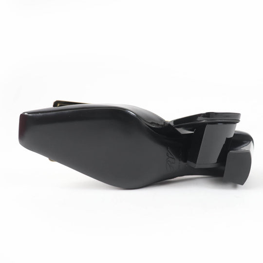 ROGERVIVIER Mule Main: Patent leather black Belle Vivier Women 37 Used Authentic