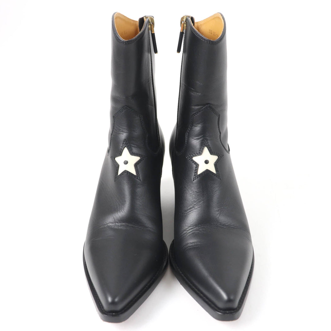 Christian Dior Ankle boots Main: Leather black Women 36 Used Authentic