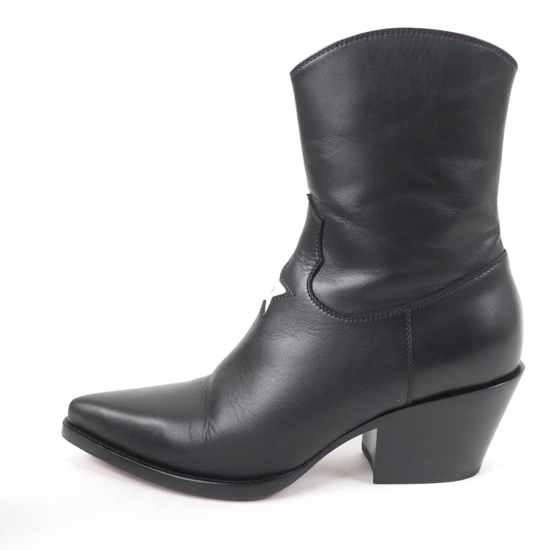 Christian Dior Ankle boots Main: Leather black Women 36 Used Authentic