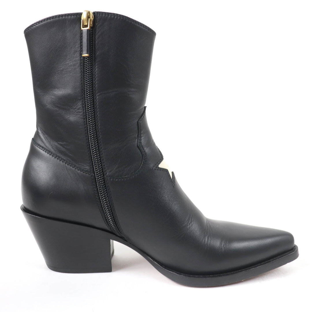 Christian Dior Ankle boots Main: Leather black Women 36 Used Authentic