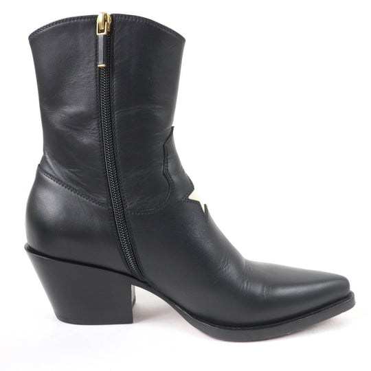 Christian Dior Ankle boots Main: Leather black Women 36 Used Authentic