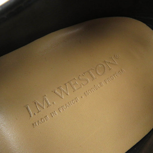 J.M WESTON loafers 282 Main: Leather black Women Used Authentic