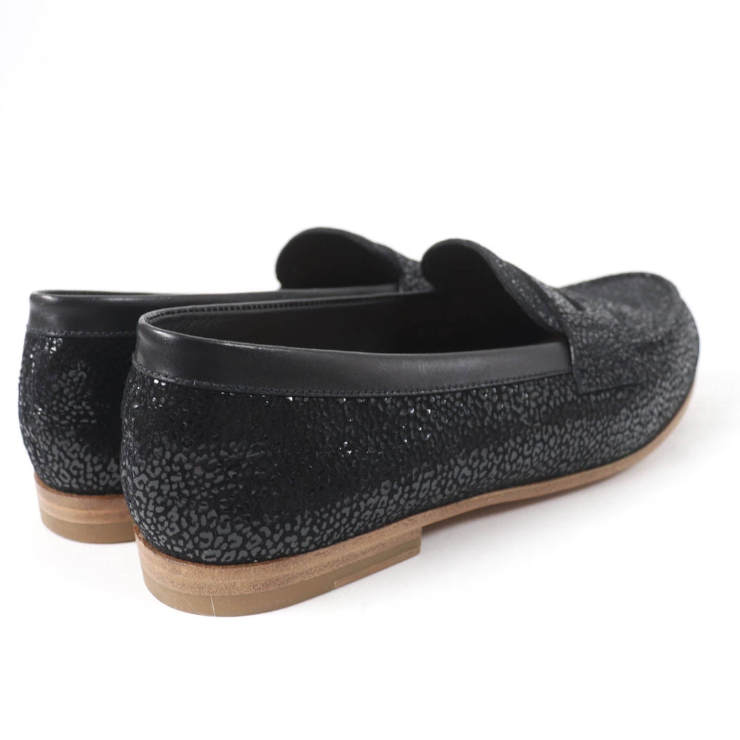 J.M WESTON loafers 282 Main: Leather black Women Used Authentic