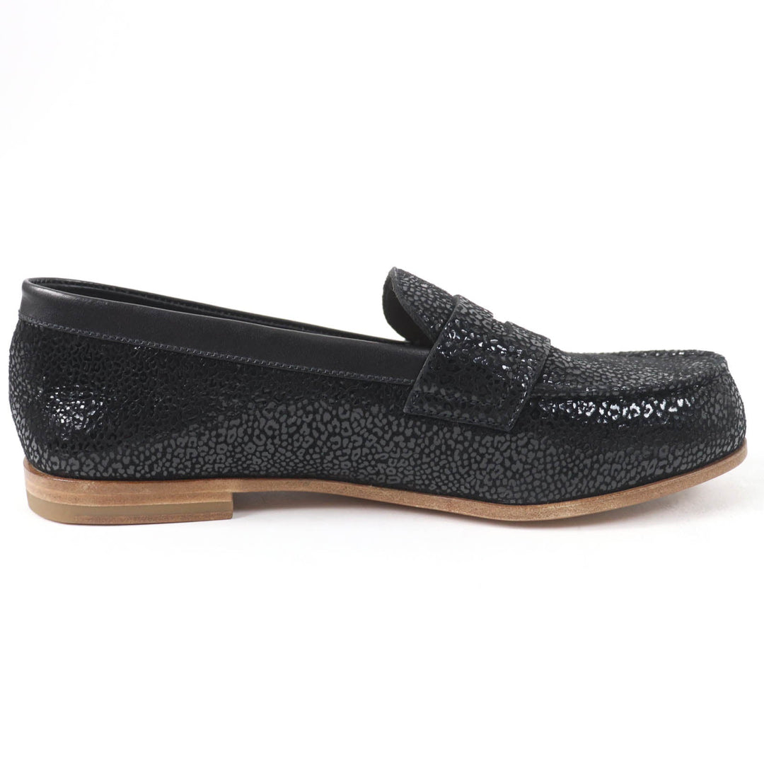 J.M WESTON loafers 282 Main: Leather black Women Used Authentic
