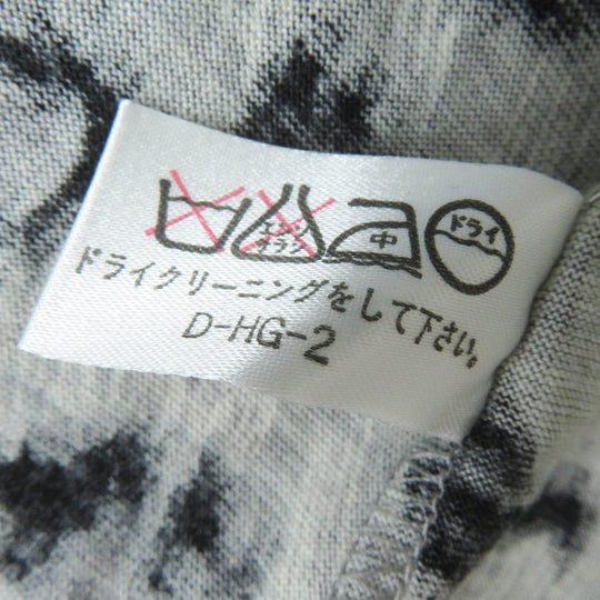 LEONARD Cut Main: 60% wool, Main: 40% silk Black Grey Women M Used Authentic