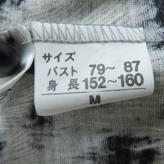 LEONARD Cut Main: 60% wool, Main: 40% silk Black Grey Women M Used Authentic