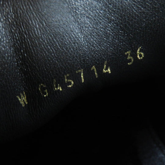 CHANEL sneakers 24S G45714 Main: Calfskin, Main: Suede calfskin Black White Women 36 Used Authentic