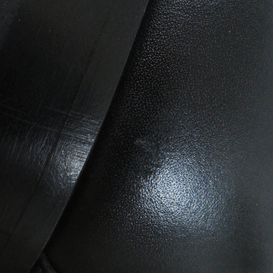 HERMES short boots Main: Leather black Neo Women 35 1/2 Used Authentic