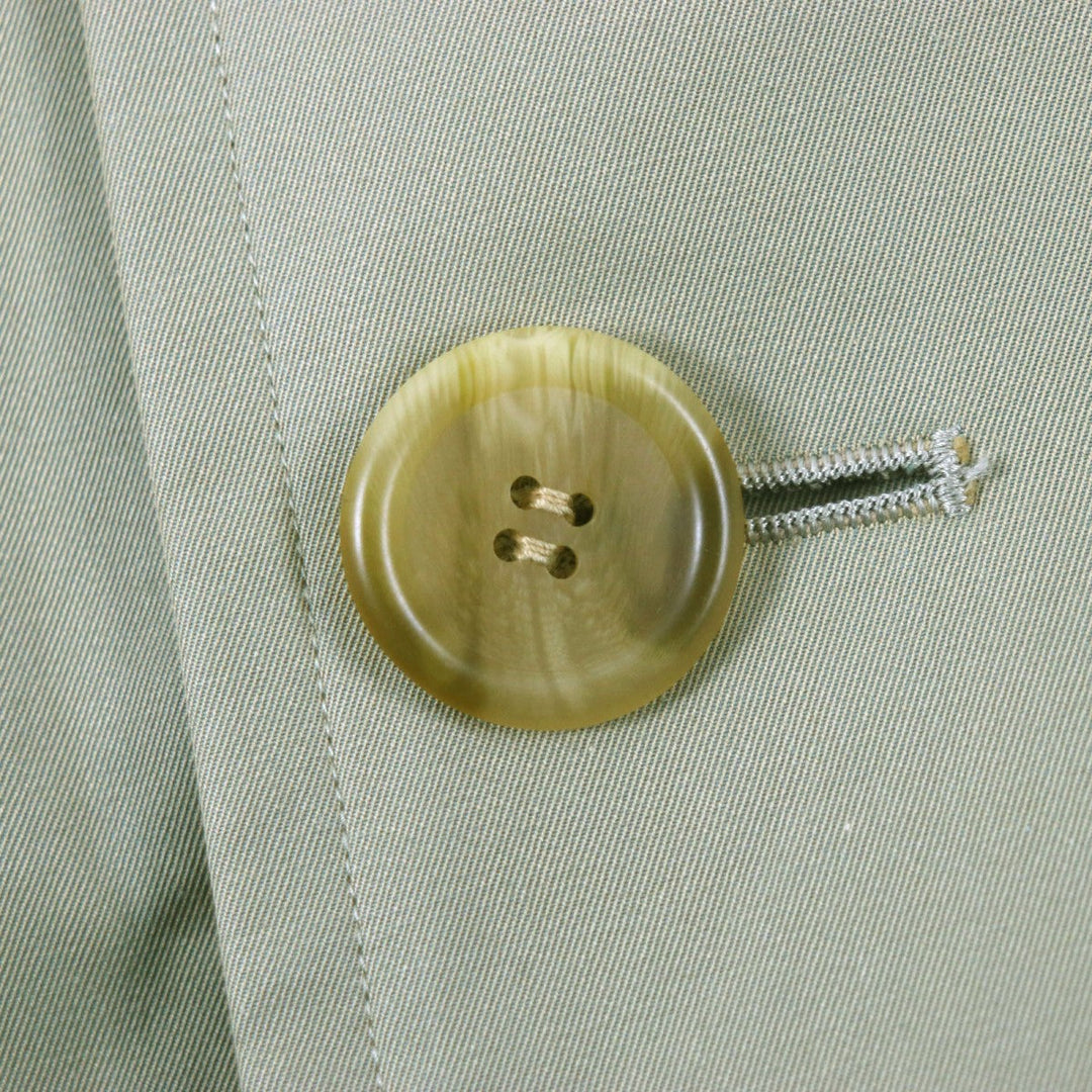 BURBERRY trench coat cotton khaki Belted spring coat Nova check pattern on the back 94-175