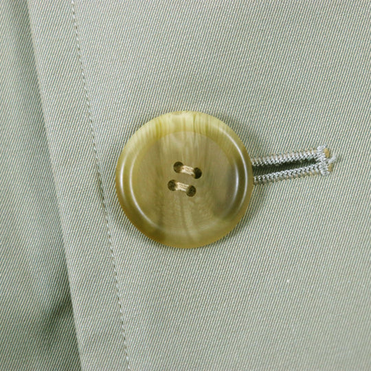 BURBERRY trench coat cotton khaki Belted spring coat Nova check pattern on the back 94-175