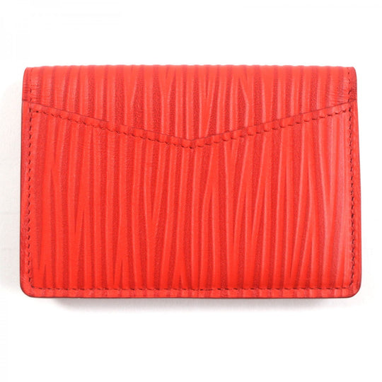 LOUIS VUITTON Card Case M23696 Main: Epi XL Red Organizer De Poch mens Used Authentic