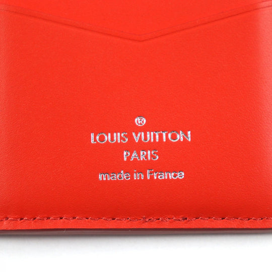LOUIS VUITTON Card Case M23696 Main: Epi XL Red Organizer De Poch mens Used Authentic