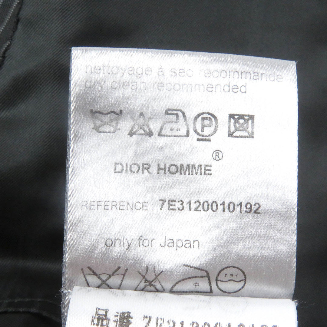 Dior HOMME tailored jacket 7E3120010192 Outer: 100% wool, Lining: 100% cupra gray mens 46 Used Authentic