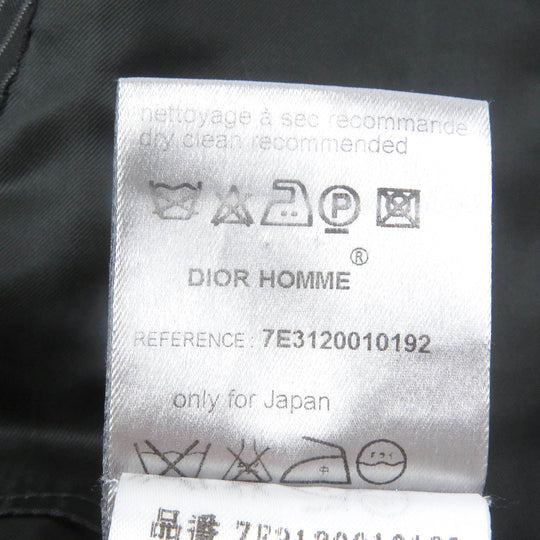 Dior HOMME tailored jacket 7E3120010192 Outer: 100% wool, Lining: 100% cupra gray mens 46 Used Authentic