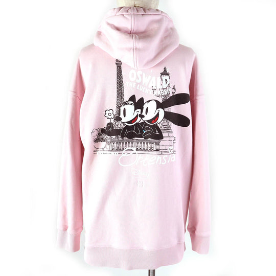 Givenchy Hoodie BWJ01Z3YB6 Main: 100% cotton Light pink Oswald Women S Used Authentic