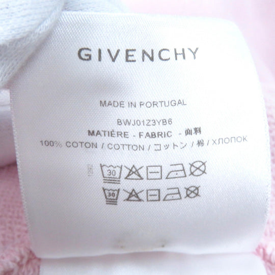 Givenchy Hoodie BWJ01Z3YB6 Main: 100% cotton Light pink Oswald Women S Used Authentic