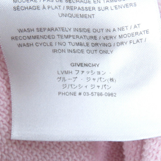 Givenchy Hoodie BWJ01Z3YB6 Main: 100% cotton Light pink Oswald Women S Used Authentic