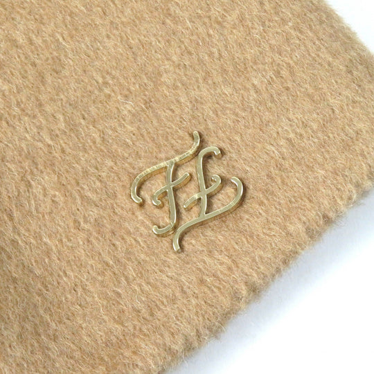 FENDI pea coat FJ7221 Outer: 100% camel, Lining: 100% rayon light brown Women 38 Used Authentic