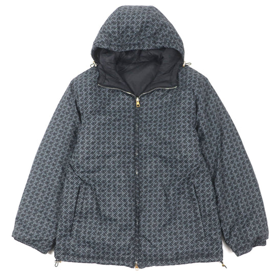 Dunhill Jacket Outer: 100% nylon, Part: 100% nylon, Filling: 100% polyester Black Grey mens L Used Authentic