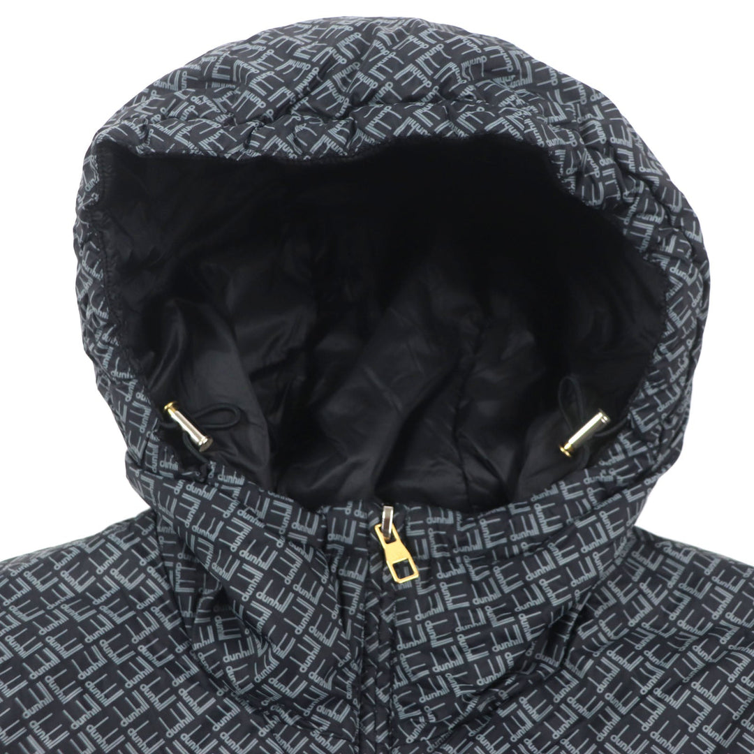 Dunhill Jacket Outer: 100% nylon, Part: 100% nylon, Filling: 100% polyester Black Grey mens L Used Authentic