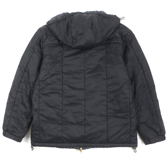 Dunhill Jacket Outer: 100% nylon, Part: 100% nylon, Filling: 100% polyester Black Grey mens L Used Authentic