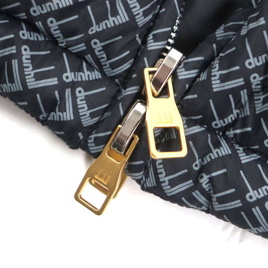 Dunhill Jacket Outer: 100% nylon, Part: 100% nylon, Filling: 100% polyester Black Grey mens L Used Authentic