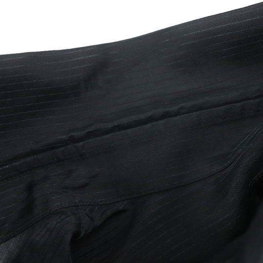 FENDI Long sleeve shirt Main: 73% rayon, Main: 27% silk black mens 40 Used Authentic