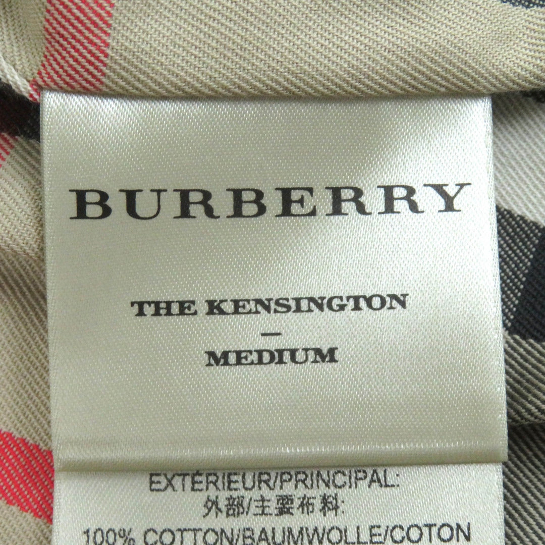 BURBERRY trench coat 3900461 Outer: 100% cotton, Lining: 100% cotton, Sleeve lining: 100% viscose (rayon) beige Kensington Women M Used Authentic