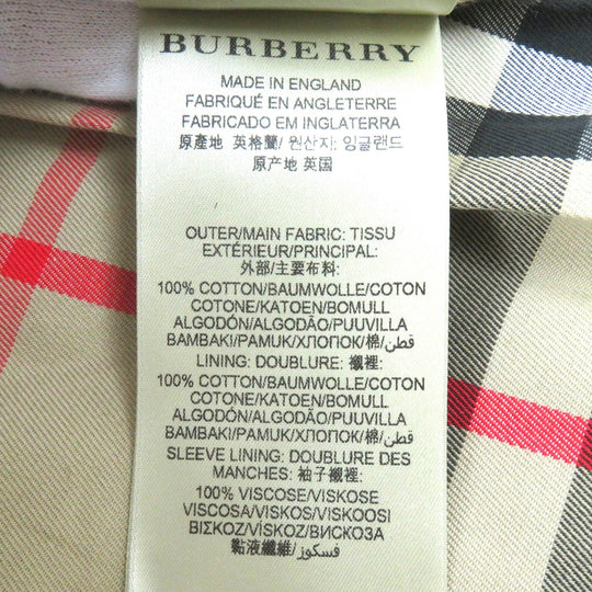 BURBERRY trench coat 3900461 Outer: 100% cotton, Lining: 100% cotton, Sleeve lining: 100% viscose (rayon) beige Kensington Women M Used Authentic