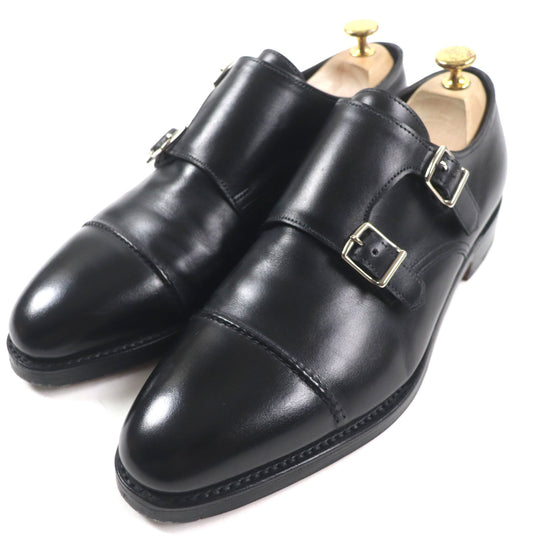 John Lobb Leather shoes Main: Leather black William 2 mens 8 Used Authentic