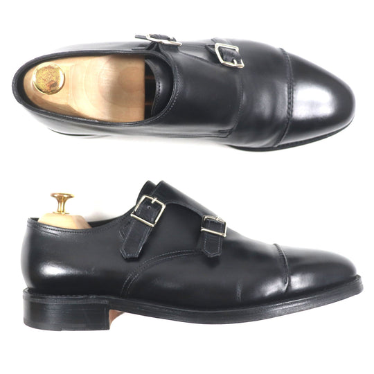 John Lobb Leather shoes Main: Leather black William 2 mens 8 Used Authentic