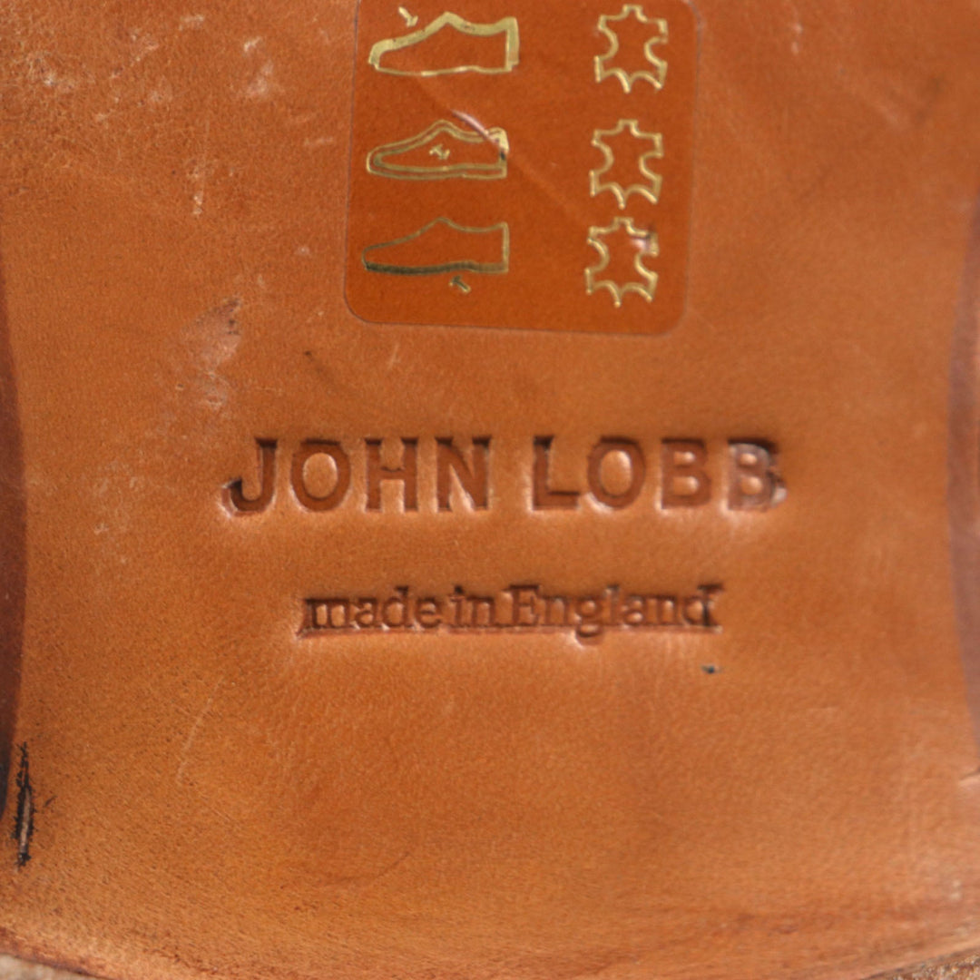 John Lobb Leather shoes Main: Leather black William 2 mens 8 Used Authentic