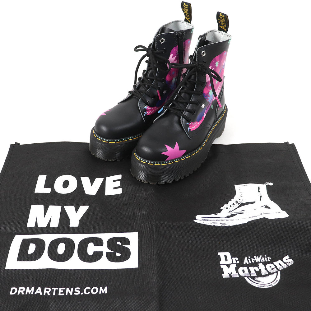 Dr.Martens short boots Main: Leather Black multicolor JADON FOR PRIDE Loveis Wise Women 38 Used Authentic
