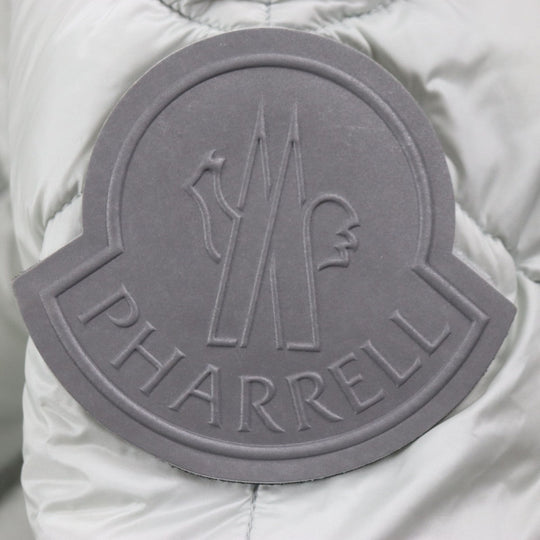 MONCLER GENIUS 1 　 Down jacket Nylon Light gray OAK PHARRELL WILLIAMS one