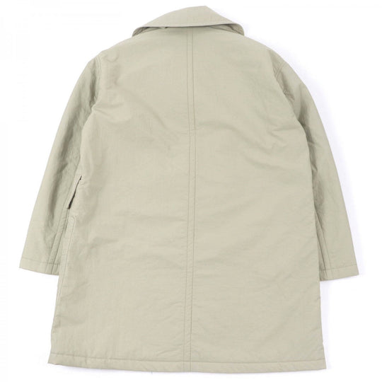 HERMES coat Outer: 57% nylon, Outer: 43% cotton, Lining: 80% nylon, Lining: 20% polyurethane, Filling: 95% polyester khaki mens 44 Used Authentic