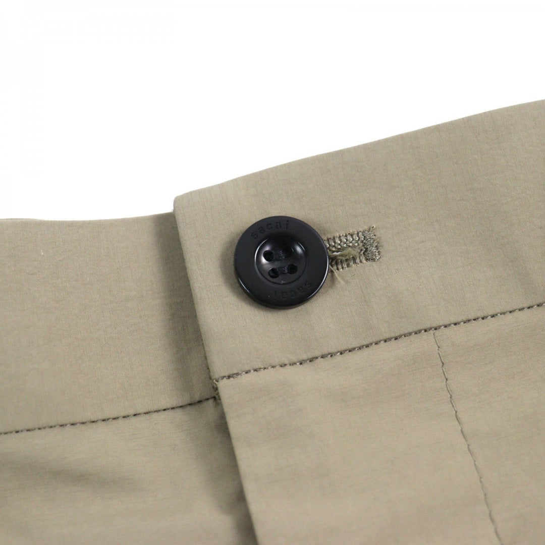 Sacai Pants 23-03143M polyester beige Matte Tatteta Punts 2