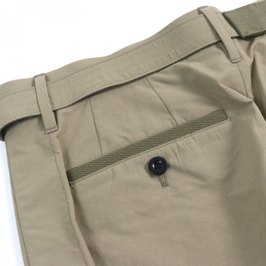 Sacai Pants 23-03143M polyester beige Matte Tatteta Punts 2