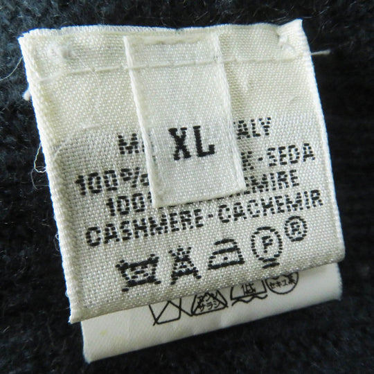 HERMES knit silk Dark Green Multi Margiela period XL