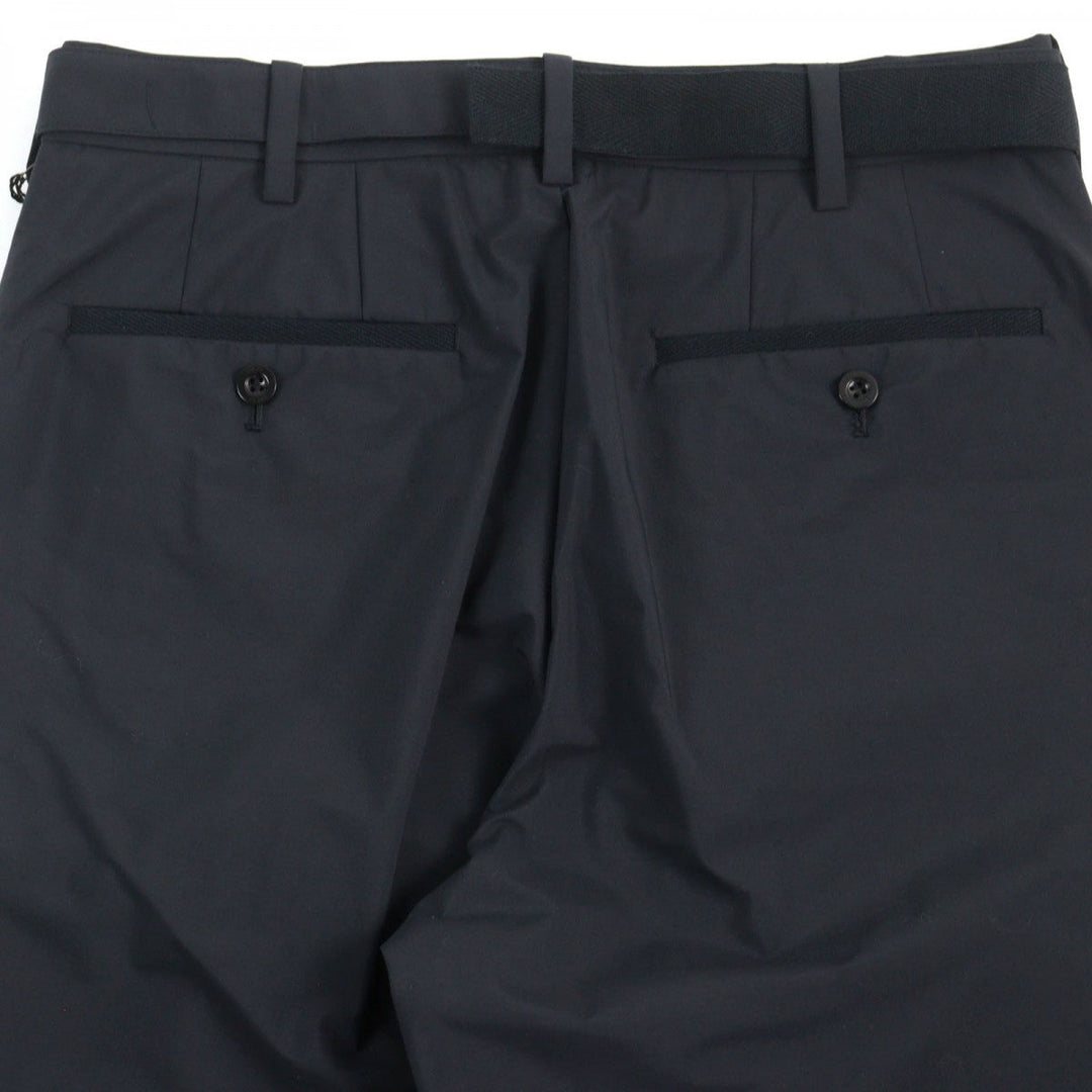 Sacai Pants 23-03054M Nylon black Nylon Bonding Pants 1