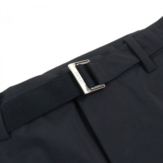 Sacai Pants 23-03054M Nylon black Nylon Bonding Pants 1