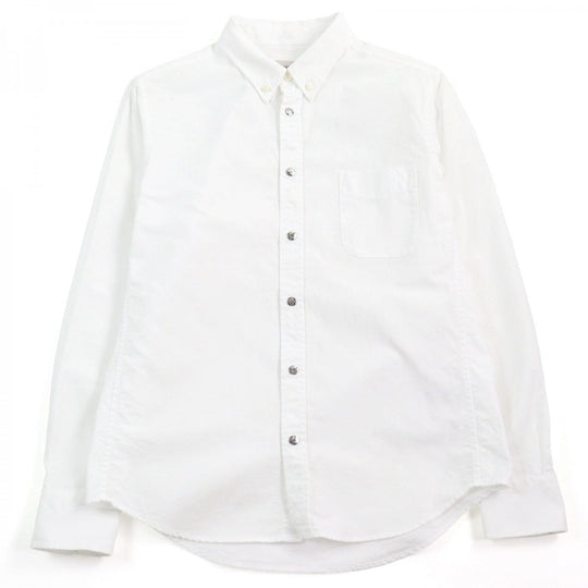 MONCLER Long sleeve shirt F20912F70260 54A3B Outer material: 100% cotton white CAMICIA mens M Used Authentic