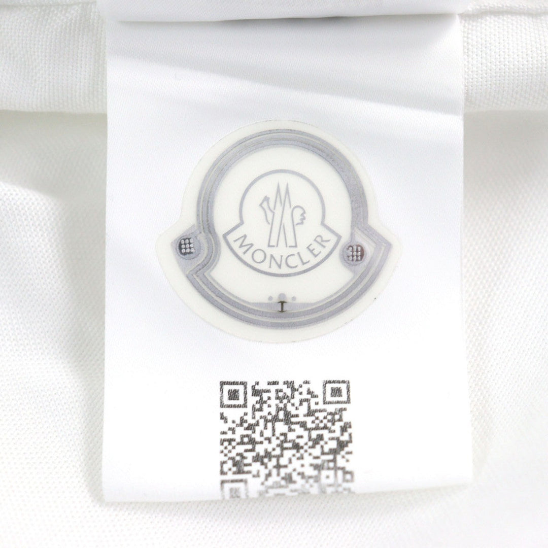 MONCLER Long sleeve shirt F20912F70260 54A3B Outer material: 100% cotton white CAMICIA mens M Used Authentic